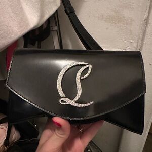 CHRISTIAN LOUBOUTIN 
Loubi54 Shoulder Bag STRASS